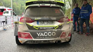 Cais - Těšínský, Ford Fiesta Rally2, SS6 WRC Croatia Rally 2022