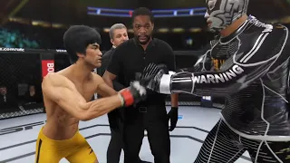 UFC 4 - Bruce Lee vs. Crazy Luchador - Dragon Fights 🐉