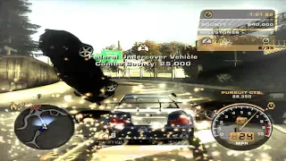 nfs most wanted 2005 final race of razor and final pursuit and taking down cross!