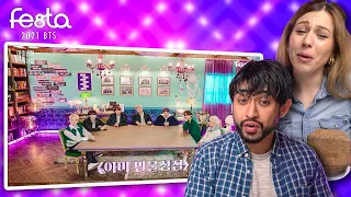 BTS 2021 FESTA - Couples First Time Reaction! #2021BTSFESTA