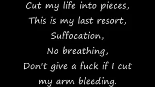 Papa Roach - Last Resort (Uncensored and Lyrics)