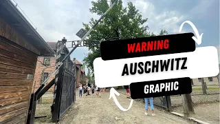 AUSCHWITZ CONCENTRATION CAMP- WARNING Actual Footage of the camp (Fly and Dine Episode 3)