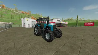 Трактор МТЗ 1221 от команды "RusAgroTeh" для игры Farming Simulator 22.