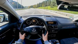 2008 Mercedes C 220 CDI Pov Test Drive @DRIVEWAVE1