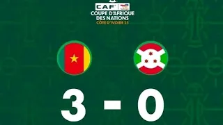 Cameroon vs Burundi | 3 - 0 | | Afcon 2023 | Afcon Highlights