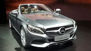 Mercedes C Class Cabriolet Convertible Luxury Car