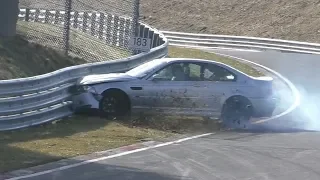 NÜRBURGRING CRASH COMPILATION 2016-2018 - Nordschleife Crashes & Safes - Touristenfahrten