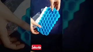 silicone ice cube trays from meesho #onlineshopping #unboxingvideo #viralvideo #shorts