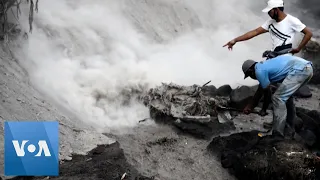 Villages Drowned by Lava and Ash in Indonesia