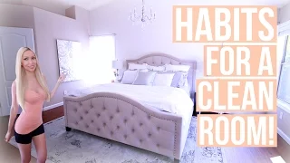 How to Keep Your Room Clean! Habits for a Clean Room