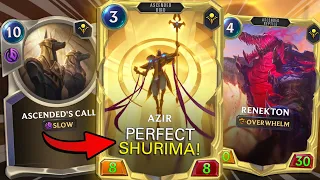 The BEST Mono Shurima Deck in the Game - Legends of Runeterra