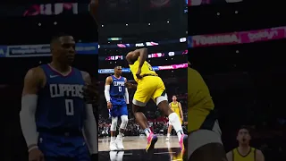 Jarace Walker Throws Down Filthy One-Handed Jam vs. Clippers | Indiana Pacers