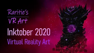 Inktober 2020 - Halloween Special  - Tilt Brush - Virtual Reality Art