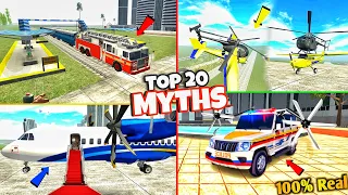 Indian Bikes Driving 3D🥰 Most Best Top 20 Myths🤩 Finally Flying Car🏎️ Big Aeroplane✈️ new train🚂? #5