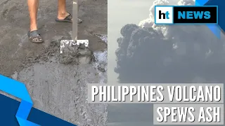 Watch: Philippines' Taal volcano spews ash & lava, locals evacuated