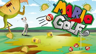 Playing a Nice Relaxing game of Mario Golf