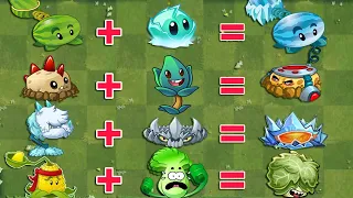 Plants Evolution & Fusion In Plant Vs Zombies 2 - PvZ 2 Discovery