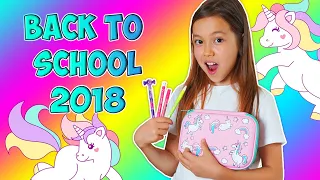 BACK TO SCHOOL 2018/Мои Покупки К Школе Моя UNICORN Канцелярия