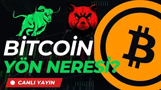 Canlı 🔴 Bitcoin Düşer mi? Altcoin Teknik Analiz | BTC & Altcoin Son Dakika  | CANLI YAYIN