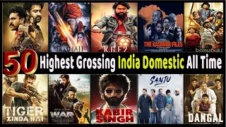 Top 50 Highest Grossing Indian Movies of All Time till 2022 | Top Bollywood Hindi Films Box Office