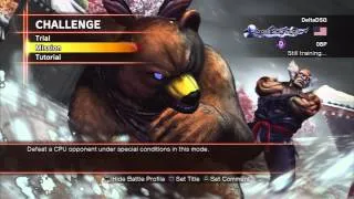 Street Fighter X Tekken - Challenge Menu Theme