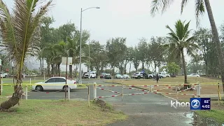 Police homicide investigators look into death at Waimanalo Beach Park