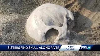 Sisters find human skull in Des Moines River near Pleasant Hill park