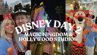 DISNEY WORLD DAY 2 ✨ Magic Kingdom, The Crystal Palace for breakfast, Hollywood Studios & Fantasmic!