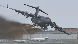 Top 3 Dangerously Plane Landing Ever