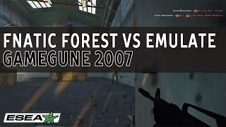 CS 1.6 Classic Throwback - Fnatic f0rest vs emuLate at GameGune 2007