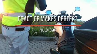 Practice makes perfect - Figure8+360* - VStrom 650