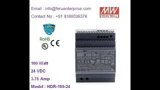 HDR-100-24 Meanwell SMPS Power Supply