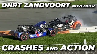 DNRT Zandvoort - Crashes and Action - 13 November 2022