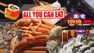 $28.99/person for All-You-Can-Eat Snow Crab Legs,Oysters,Sushi, Steak &More@Tokyo Japan Sushi Buffet