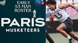 MON ROSTER OFFENSIF POUR L'ÉQUIPE DE PARIS MUSKETEERS 👀