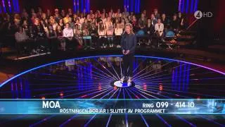 Moa Lignell - Make You Feel My Love (Semi Final) - Idol 2011