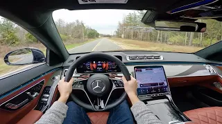 NEW 2022 Mercedes Benz S580 4Matic POV Walkaround and Test Drive