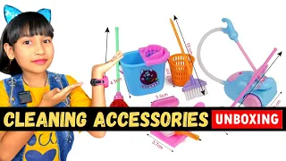 Mini Dollhouse Accessories - House Hold Cleaning Tools UNBOXING