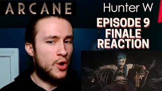 THE CLIFFHANGER NO… Arcane Finale REACTION Episode 9 #arcane