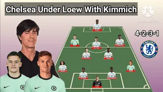 Potential Line Up Chelsea Under Joachim Loew With Wirtz & Kimmich Next Season