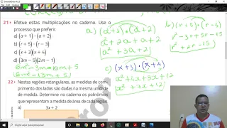 8 ANO MULTIPLICAÇÃO E DIVISÃO DE POLINÔMIOS EXERCÍCIOS 26 10 2020