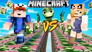 SZALONY WYŚCIG! - DAME TU COSITA LUCKY BLOCKI W MINECRAFT! | Vito vs Bella