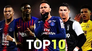 Top 10 Skillful Players in Football 2019