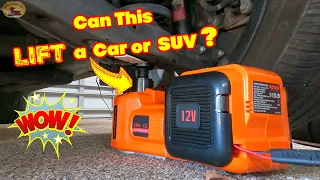 Amazing!!! This TINY Portable 5 TON Electric Car Hydraulic Jack WILL BLOW YOUR MIND!!!