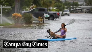 Idalia leaves Tampa Bay roads impassable and neighborhoods flooded