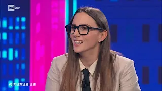 L'intervista ad Aurora Leone - Stasera c'è Cattelan su Rai2 del 12/03/2024