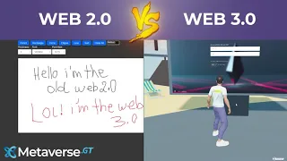 what's the difference between web 2.0 and web 3.0? Metaverse.GT answers you! NEW ADD-ON : Whiteboard