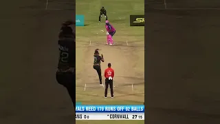 Rahkeem Cornwall with a HUGE six! 🔥 #cricket #like #six #trending