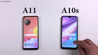 SAMSUNG A11 vs A10s Speed Test Comparison