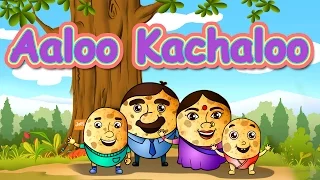 Aloo kachaloo kahan gaye they | Hindi Rhymes | Nursery rhymes from Jugnu Kids